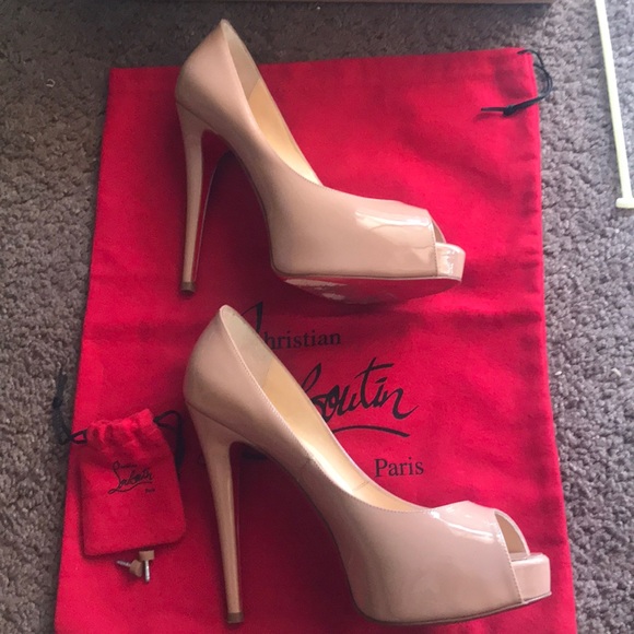Vendome Christian Louboutin 120 mm size 38 - Picture 4 of 6